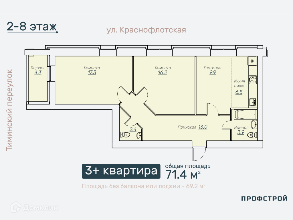 Купить 1 Комнатную Киров Солнечная 31