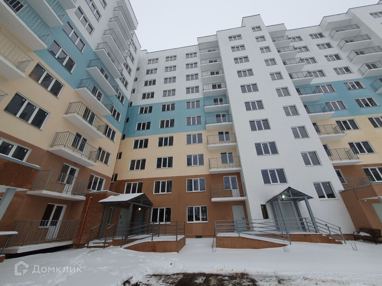 Купить 2-комнатную квартиру, 55.54 м² по адресу Ярославль, Брагинская  улица, 18к1, 7 этаж за 3 443 480 руб. в Домклик — поиск, проверка,  безопасная сделка с жильем в офисе Сбербанка.