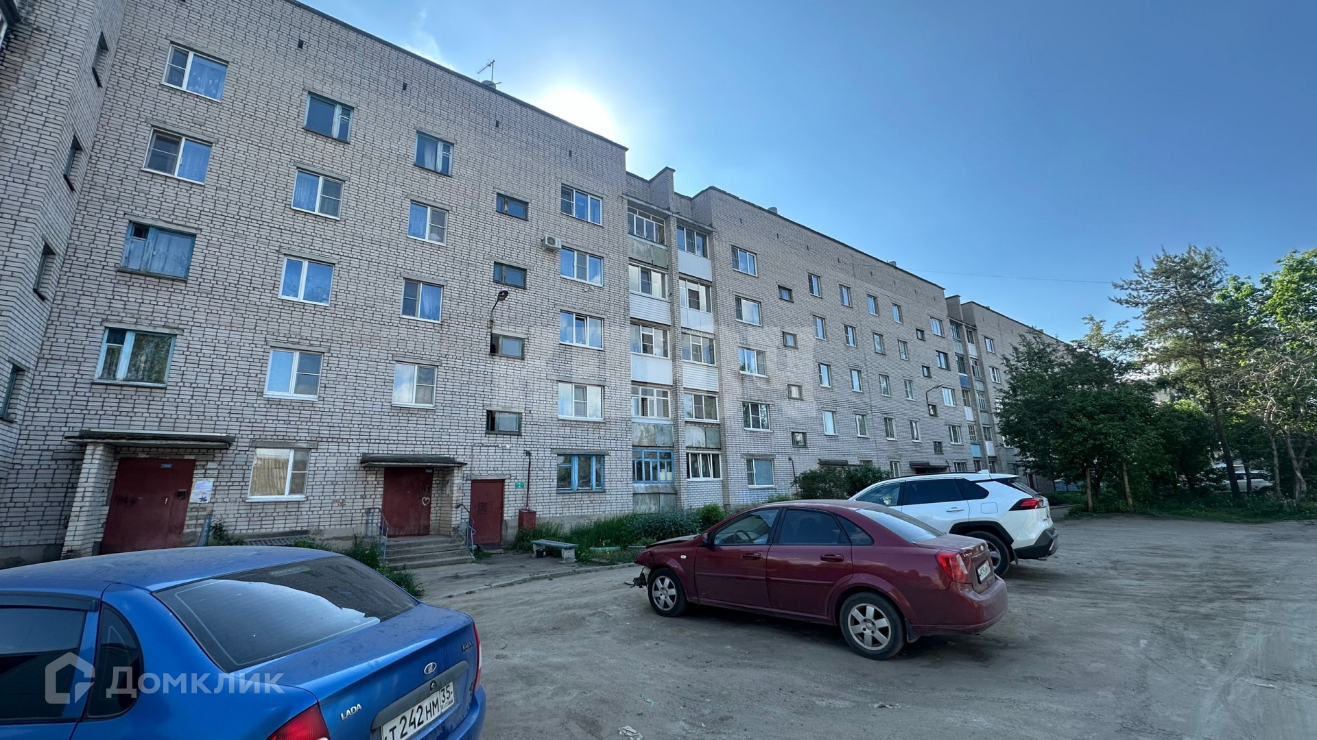 Купить 2-комнатную квартиру, 50 м² по адресу Вологодская область, Сокол,  Интернатная улица, 12, 2 этаж за 2 570 000 руб. в Домклик — поиск,  проверка, безопасная сделка с жильем в офисе Сбербанка.