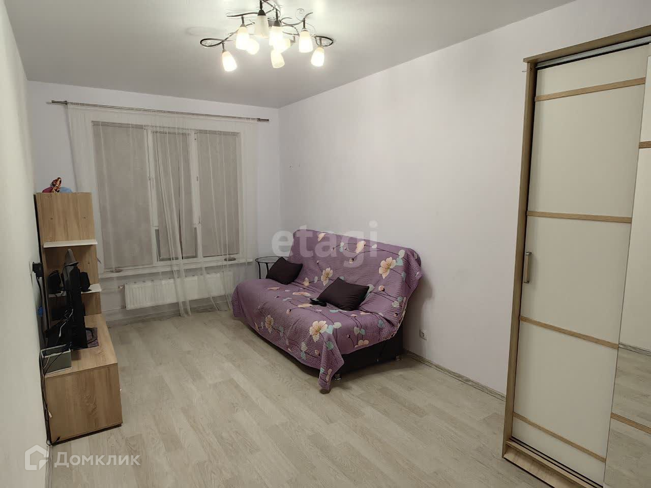 Купить 1-комнатную квартиру, 28.1 м² по адресу Тверь, Медовая улица, 1В, 4  этаж за 3 350 000 руб. в Домклик — поиск, проверка, безопасная сделка с  жильем в офисе Сбербанка.