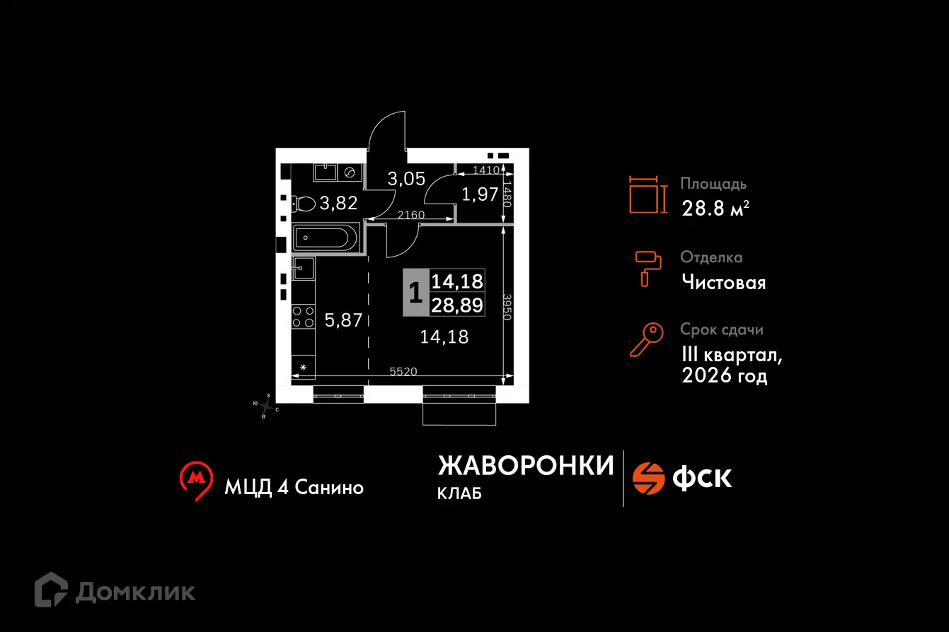 ЖК Жаворонки Клаб Московская область от официального застройщика ГК ФСК:  цены и планировки квартир, ход строительства, срок сдачи, отзывы  покупателей, ипотека, акции и скидки — Домклик