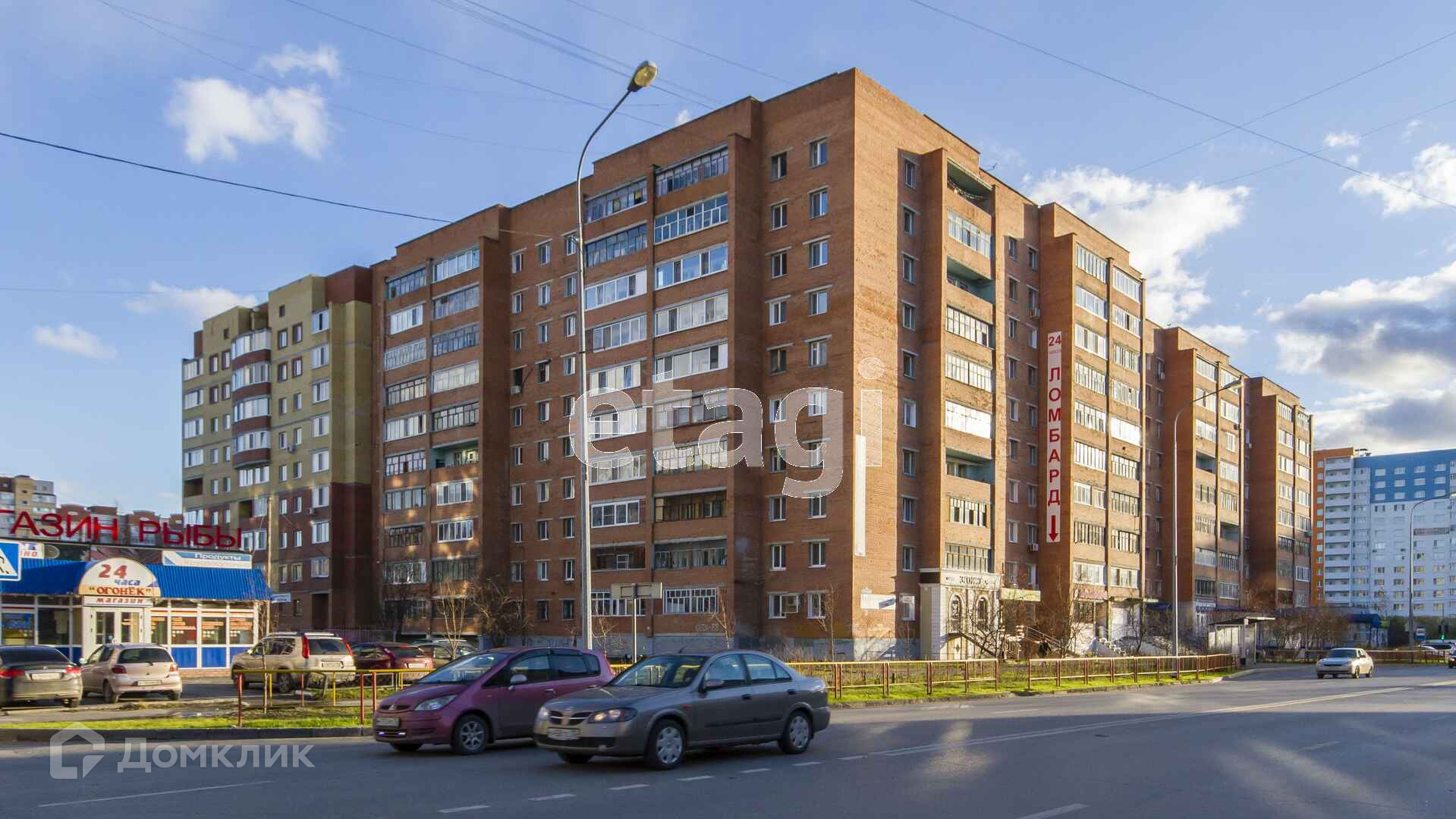 Купить 3-комнатную квартиру, 73.2 м² по адресу Тюмень, микрорайон  Восточный, улица Моторостроителей, 9/2А, 9 этаж за 6 100 000 руб. в Домклик  — поиск, проверка, безопасная сделка с жильем в офисе Сбербанка.