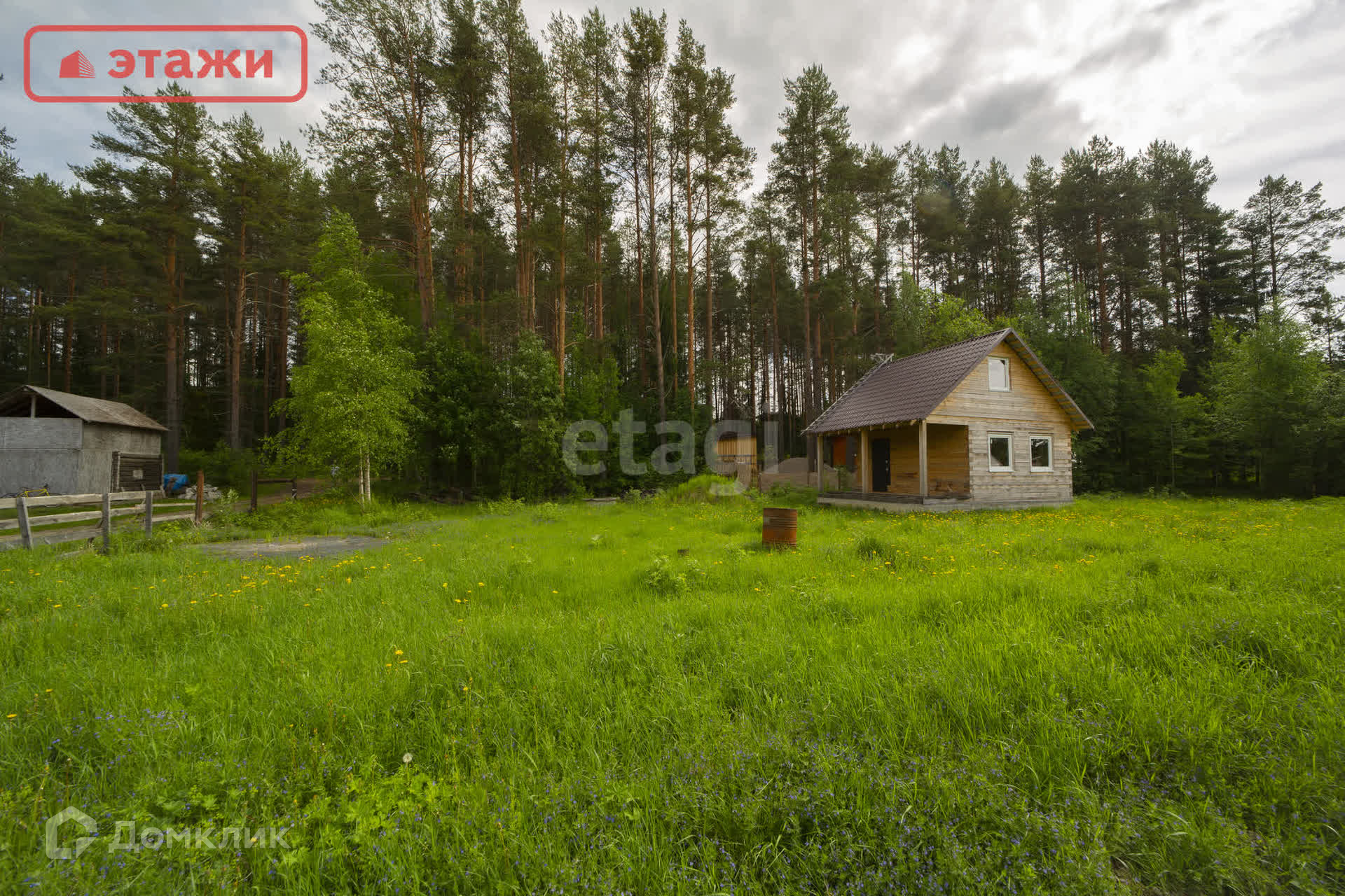 Купить дом, 54.4 м² по адресу Республика Карелия, Пряжинский район, посёлок  Матросы, Пряжинское шоссе за 3 100 000 руб. в Домклик — поиск, проверка,  безопасная сделка с жильем в офисе Сбербанка.