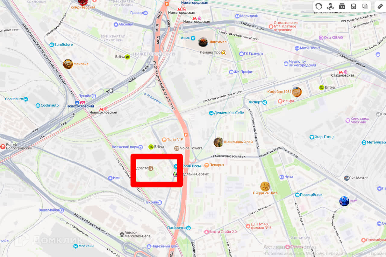 Москва, 1-й Грайвороновский проезд, 3а к2 - Bild 2