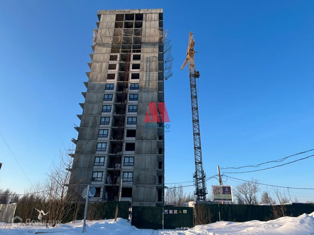 Купить 1-комнатную квартиру, 39.88 м² по адресу Ярославль, посёлок ...