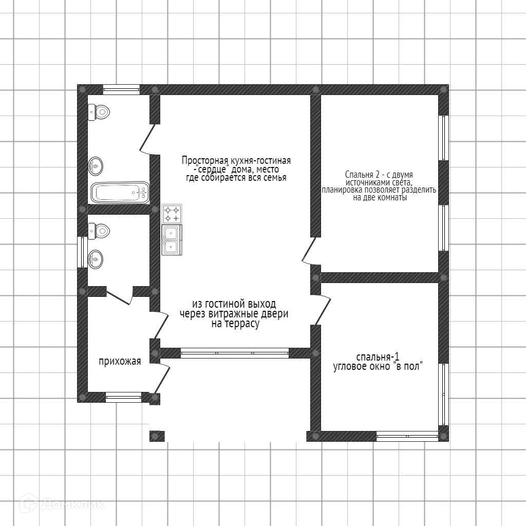 Купить дом, 117 м² по адресу Республика Адыгея, Тахтамукайский район, аул  Козет за 8 500 000 руб. в Домклик — поиск, проверка, безопасная сделка с  жильем в офисе Сбербанка.