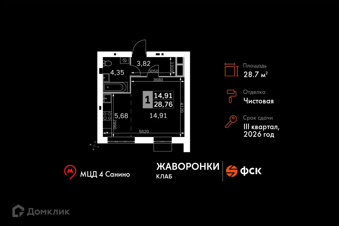 ЖК Жаворонки Клаб Московская область от официального застройщика ГК ФСК:  цены и планировки квартир, ход строительства, срок сдачи, отзывы  покупателей, ипотека, акции и скидки — Домклик