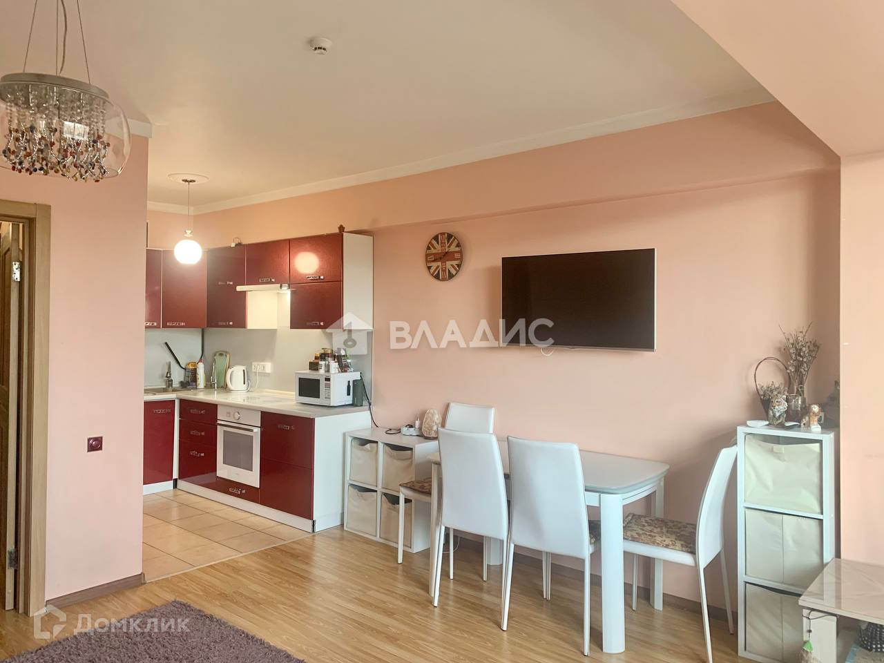 Купить 1-комнатную квартиру, 36 м² по адресу Иркутск, улица Полины ...