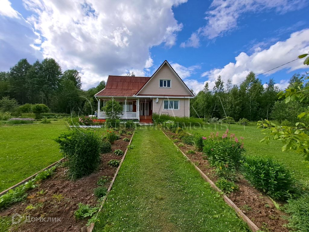 Купить дом, 60.4 м² по адресу Ленинградская область, Лодейнопольский район,  Алёховщинское сельское поселение, деревня Люговичи, 1 этаж за 5 500 000  руб. в Домклик — поиск, проверка, безопасная сделка с жильем в офисе  Сбербанка.