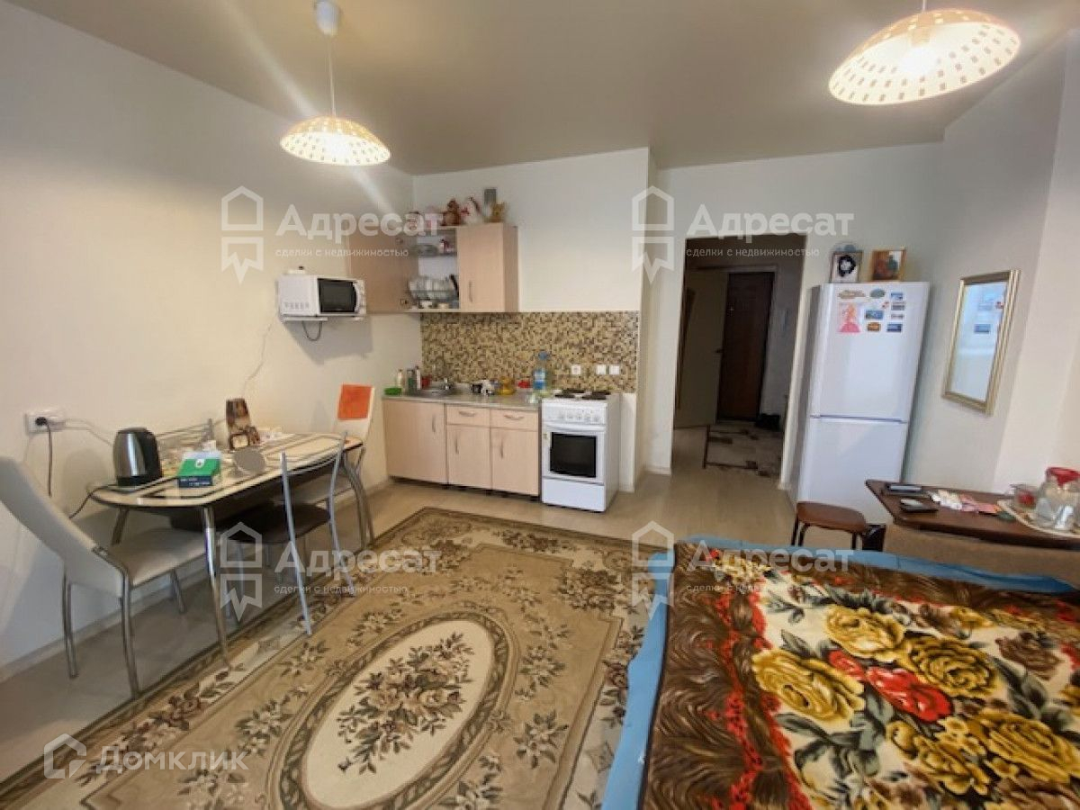 Купить студию, 27.5 м² по адресу Волгоград, улица Тимирязева, 17А, 4 этаж  за 3 250 000 руб. в Домклик — поиск, проверка, безопасная сделка с жильем в  офисе Сбербанка.