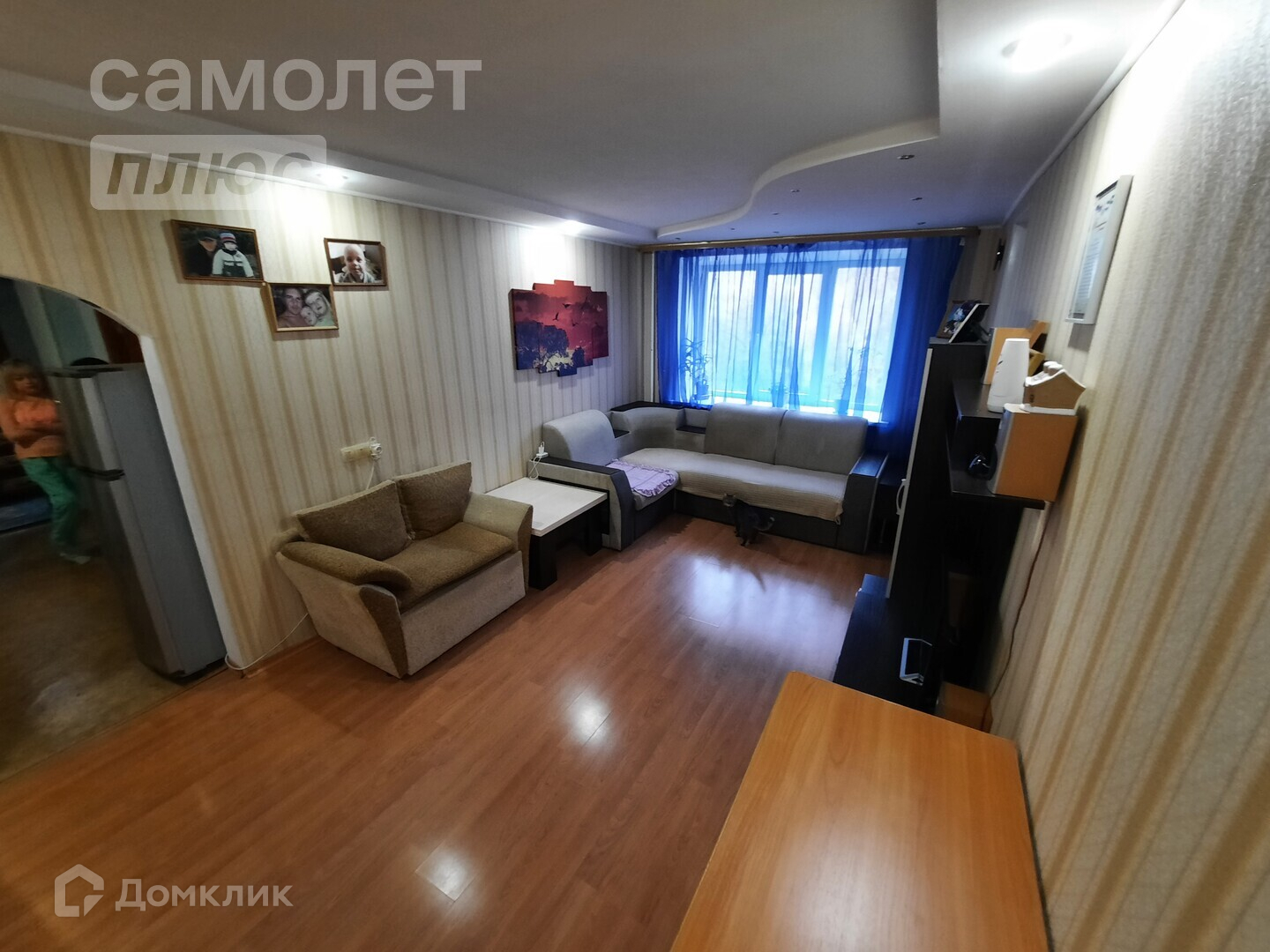 Купить 2-комнатную квартиру, 44.2 м² по адресу Республика Башкортостан,  Стерлитамак, проспект Октября, 59, 4 этаж за 3 400 000 руб. в Домклик —  поиск, проверка, безопасная сделка с жильем в офисе Сбербанка.