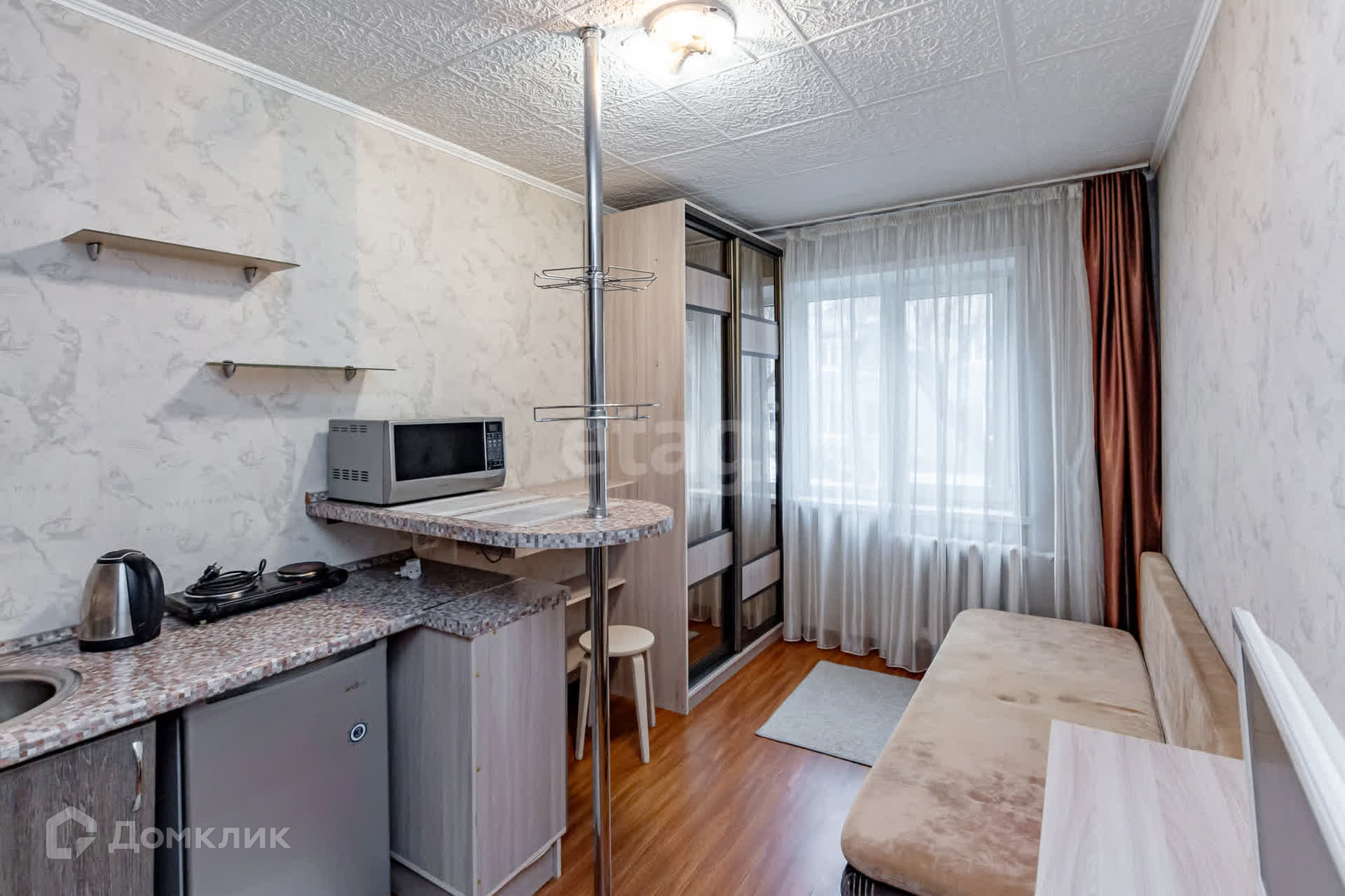 Купить студию, 14 м² по адресу Алтайский край, Барнаул, улица Сизова, 26А,  1 этаж за 2 500 000 руб. в Домклик — поиск, проверка, безопасная сделка с  жильем в офисе Сбербанка.