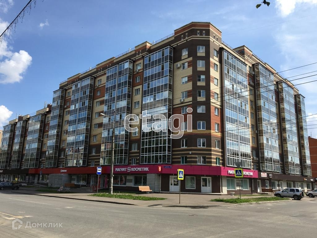 Купить 1-комнатную квартиру, 44.5 м² по адресу Республика Марий Эл, Йошкар- Ола, Первомайская улица, 77, 5 этаж за 5 000 000 руб. в Домклик — поиск,  проверка, безопасная сделка с жильем в офисе Сбербанка.