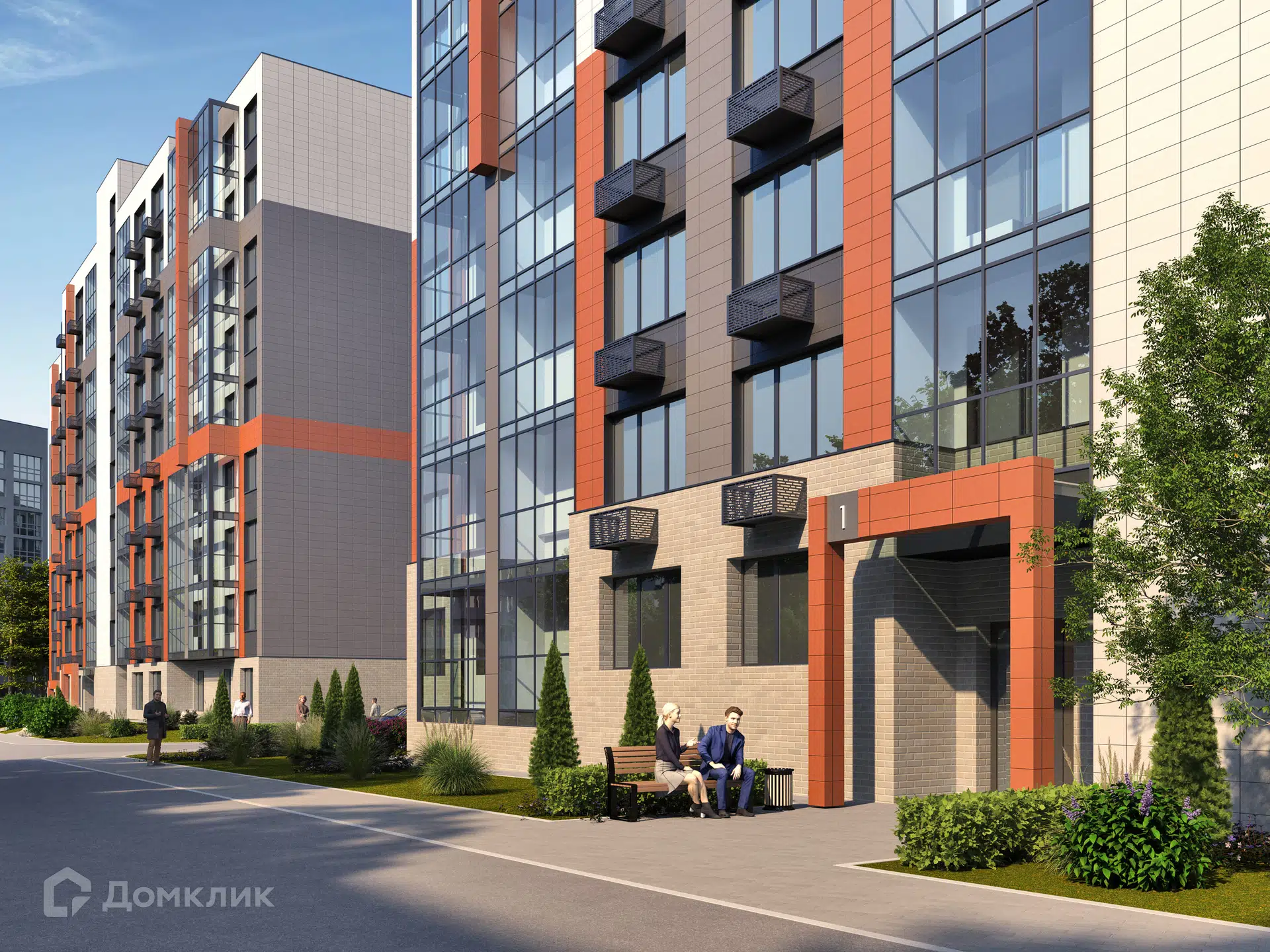 Фото ЖК по бульвару Богдана Хмельницкого