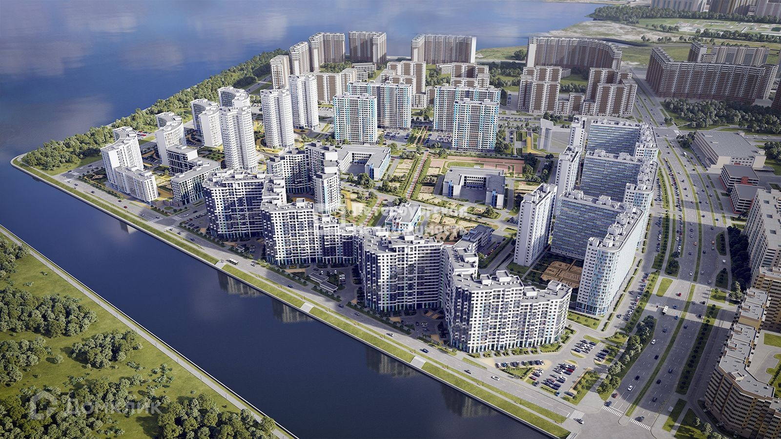 Как будет выглядеть ленинский Купить 2-комнатную квартиру, 56.7 м² по адресу Санкт-Петербург, улица Маршала За