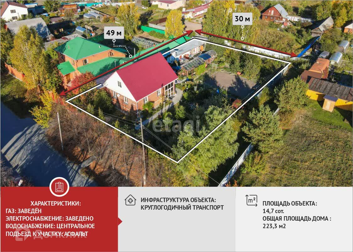 Купить дом, 223.3 м² по адресу Тюмень, микрорайон Березняковский,  Строительная улица за 18 500 000 руб. в Домклик — поиск, проверка,  безопасная сделка с жильем в офисе Сбербанка.