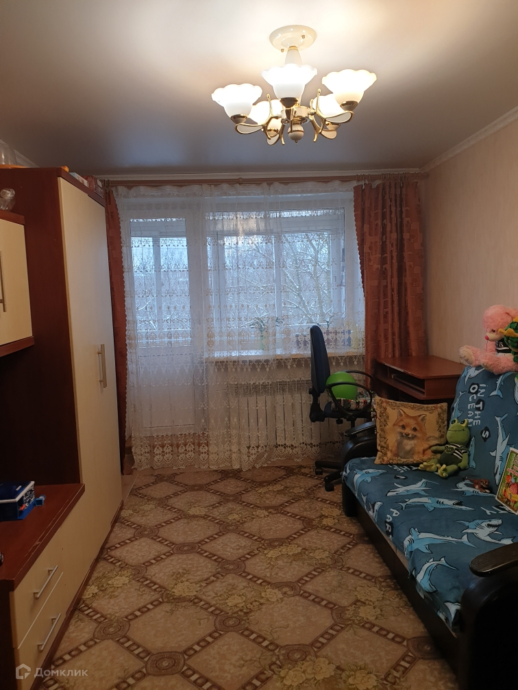 Купить 3-комнатную квартиру, 50 м² по адресу Калуга, улица Максима ...