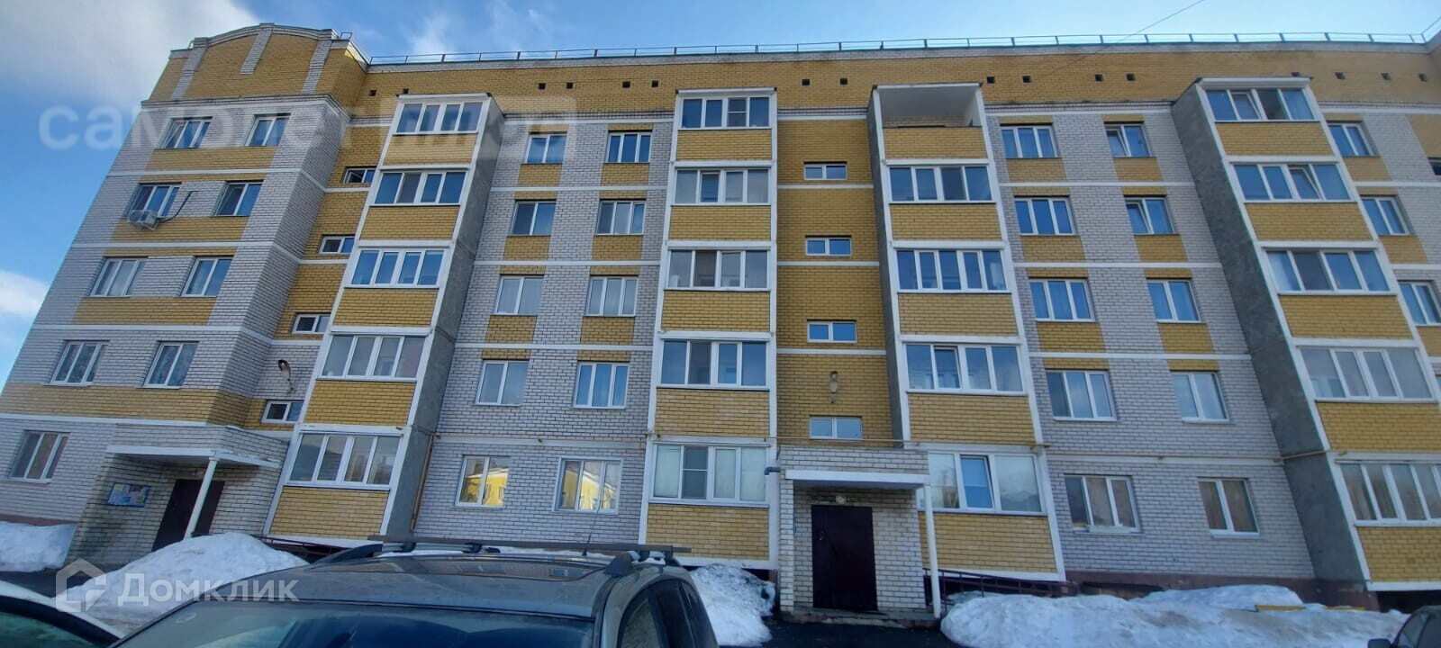 Купить 2-комнатную квартиру, 53 м² по адресу Республика Марий Эл, Волжск,  улица Щорса, 11Б, 5 этаж за 3 250 000 руб. в Домклик — поиск, проверка,  безопасная сделка с жильем в офисе Сбербанка.