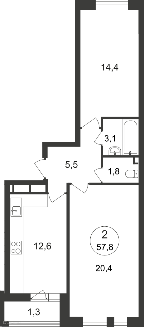 Новоград Павлино Купить Квартиру Вторичка 1 Комн