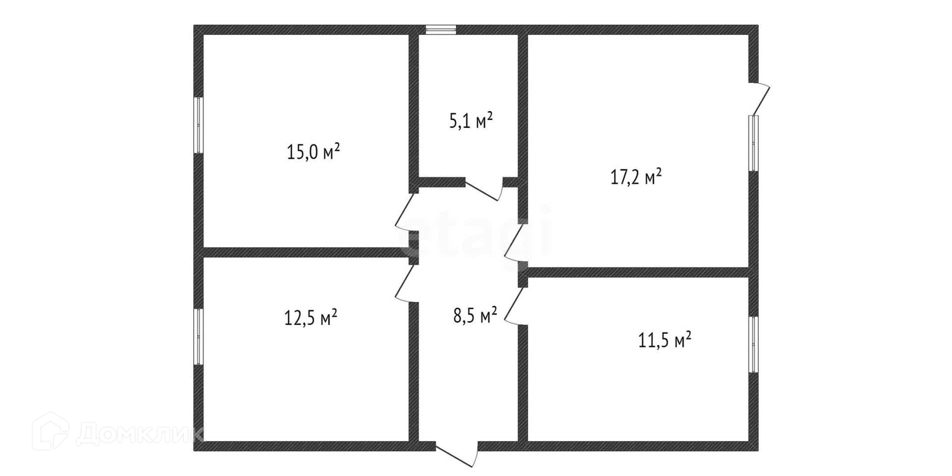 Купить дом, 76.8 м² по адресу Красноармейский район, Новомышастовское  сельское поселение, станица Новомышастовская, Красная улица, 67 за 5 500  000 руб. в Домклик — поиск, проверка, безопасная сделка с жильем в офисе  Сбербанка.