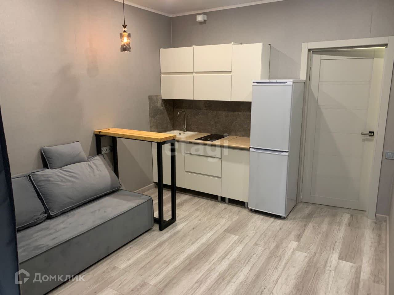 Купить студию, 26.9 м² по адресу Калужская область, Обнинск, улица Усачёва,  21, 2 этаж за 4 400 000 руб. в Домклик — поиск, проверка, безопасная сделка  с жильем в офисе Сбербанка.