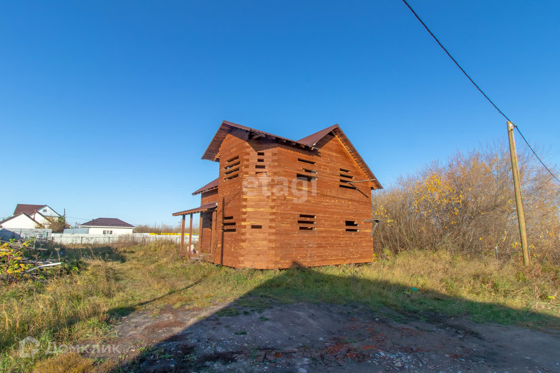 Купить дом, 132.5 м² по адресу Тюмень, садовое товарищество Липовый Остров,  7-я Западная улица за 3 000 000 руб. в Домклик — поиск, проверка,  безопасная сделка с жильем в офисе Сбербанка.