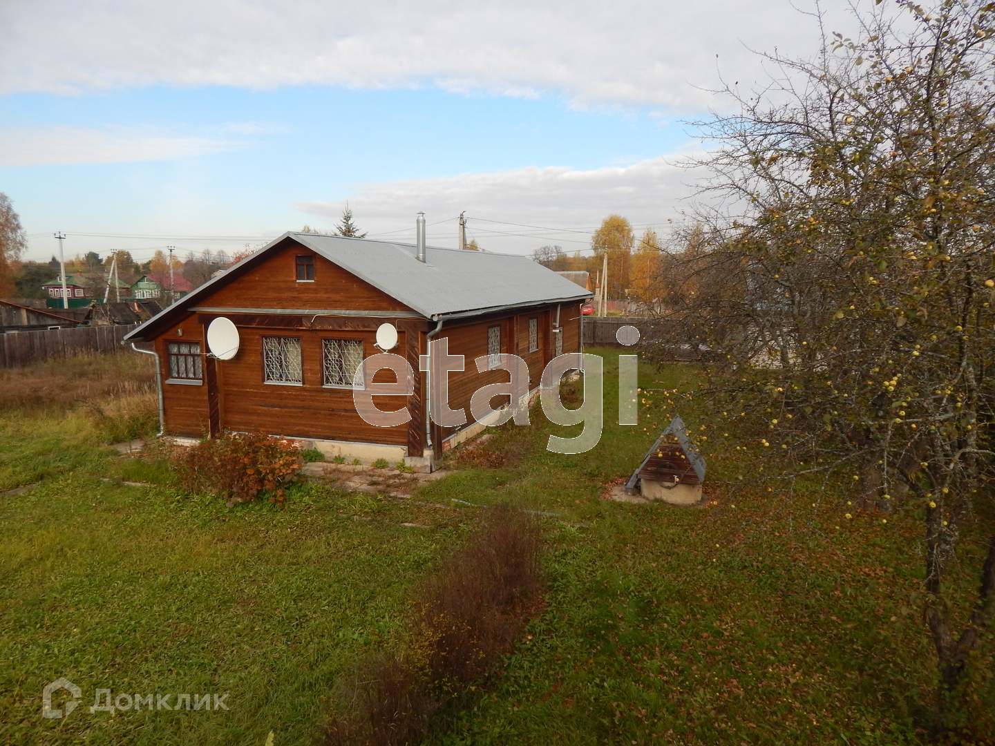 Купить дом, 107.8 м² по адресу Владимирская область, Петушинский район,  Костерёво, Рабочая улица за 4 850 000 руб. в Домклик — поиск, проверка,  безопасная сделка с жильем в офисе Сбербанка.