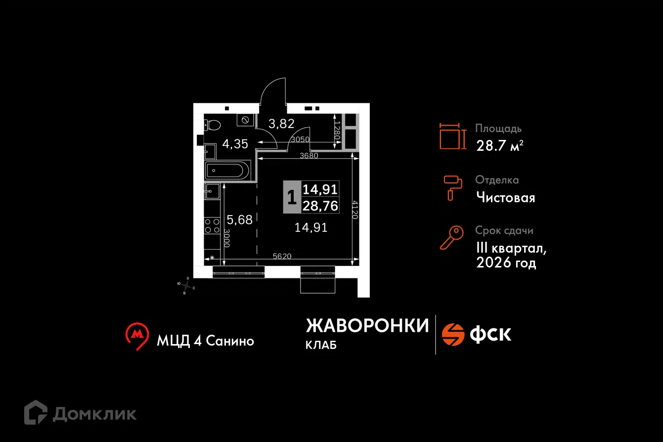 ЖК Жаворонки Клаб Московская область от официального застройщика ГК ФСК:  цены и планировки квартир, ход строительства, срок сдачи, отзывы  покупателей, ипотека, акции и скидки — Домклик