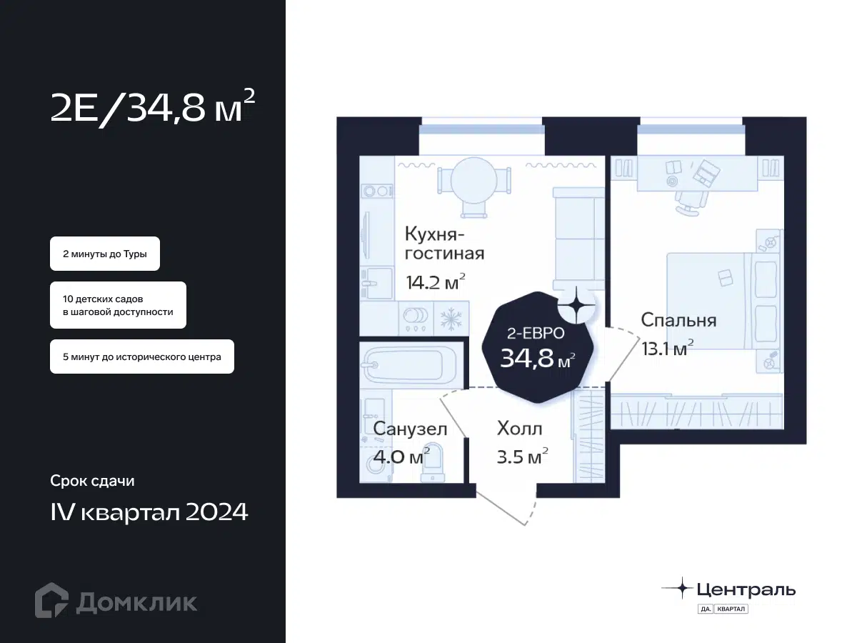 ЖК Да.Квартал Централь Тюменская область от официального застройщика ПСК  Дом Девелопмент: цены и планировки квартир, ход строительства, срок сдачи,  отзывы покупателей, ипотека, акции и скидки — Домклик