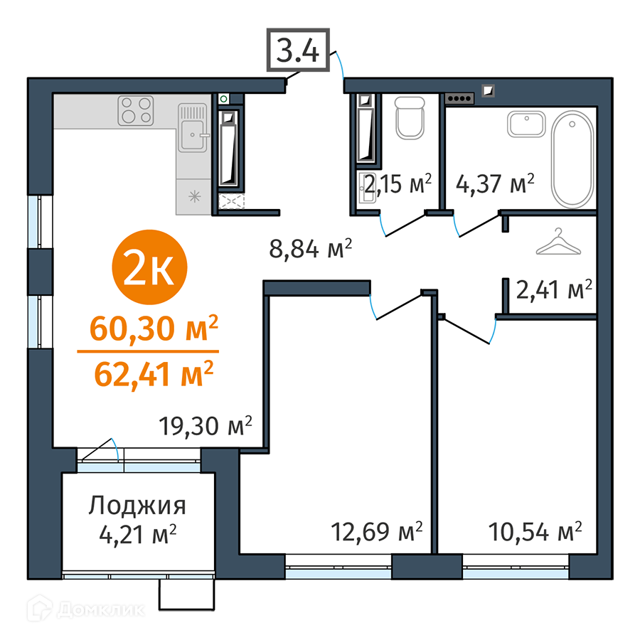 ЖК DOK (Док) Тюменская область от официального застройщика ГК ТИС: цены и  планировки квартир, ход строительства, срок сдачи, отзывы покупателей,  ипотека, акции и скидки — Домклик