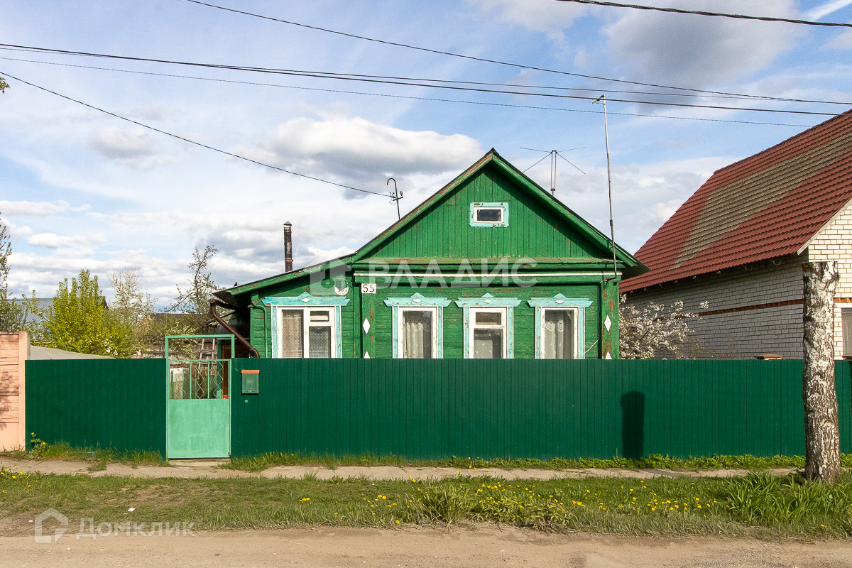 Купить дом, 61.4 м² по адресу Владимир, улица Пугачёва, 55 за 5 200 000  руб. в Домклик — поиск, проверка, безопасная сделка с жильем в офисе  Сбербанка.