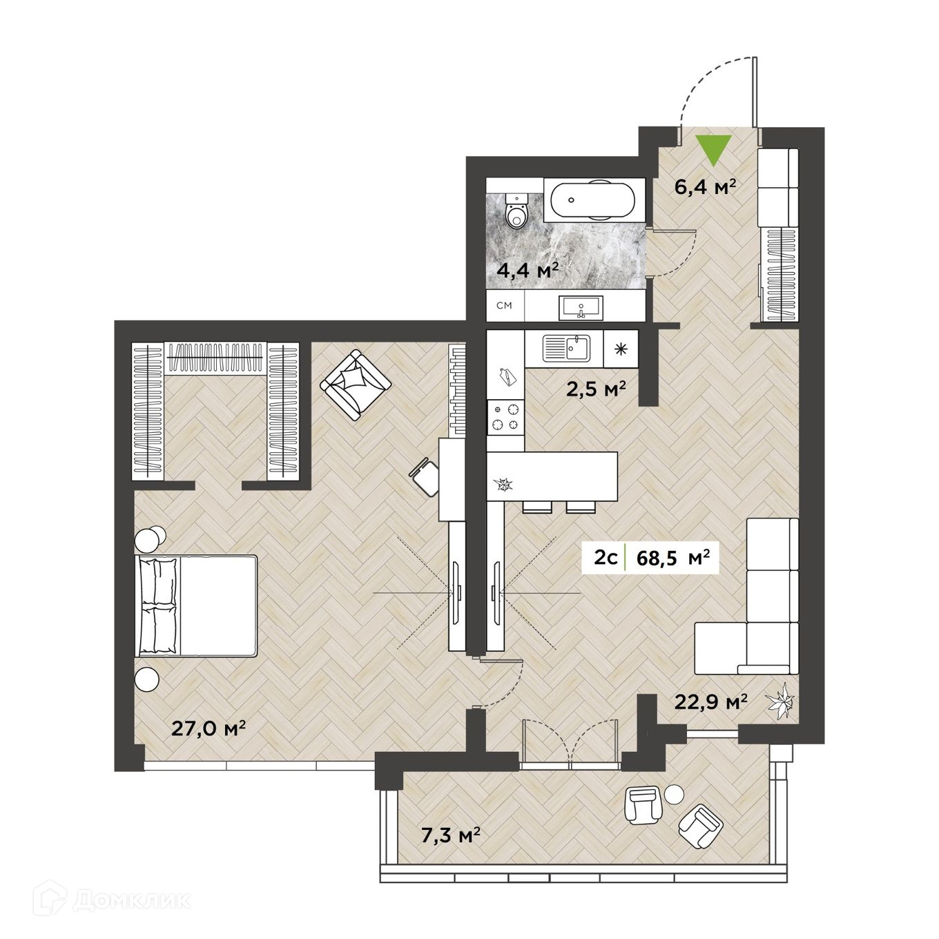 Купить студию, 75.8 м² по адресу Новосибирск, Красный проспект, 104, 13  этаж, метро Заельцовская за 16 097 500 руб. в Домклик — поиск, проверка,  безопасная сделка с жильем в офисе Сбербанка.