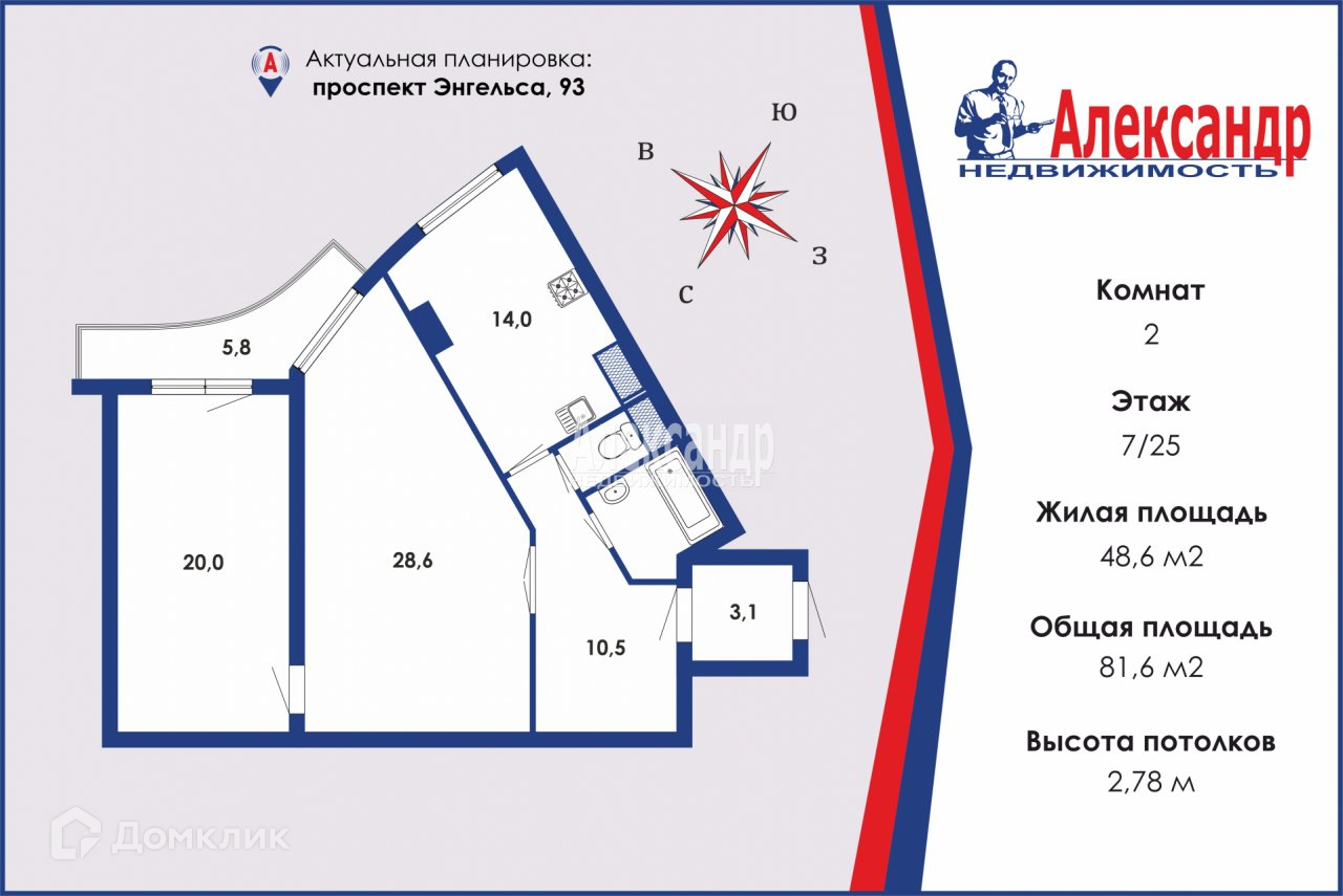 Купить Двухкомнатную Квартиру В Спб Выборгский Район