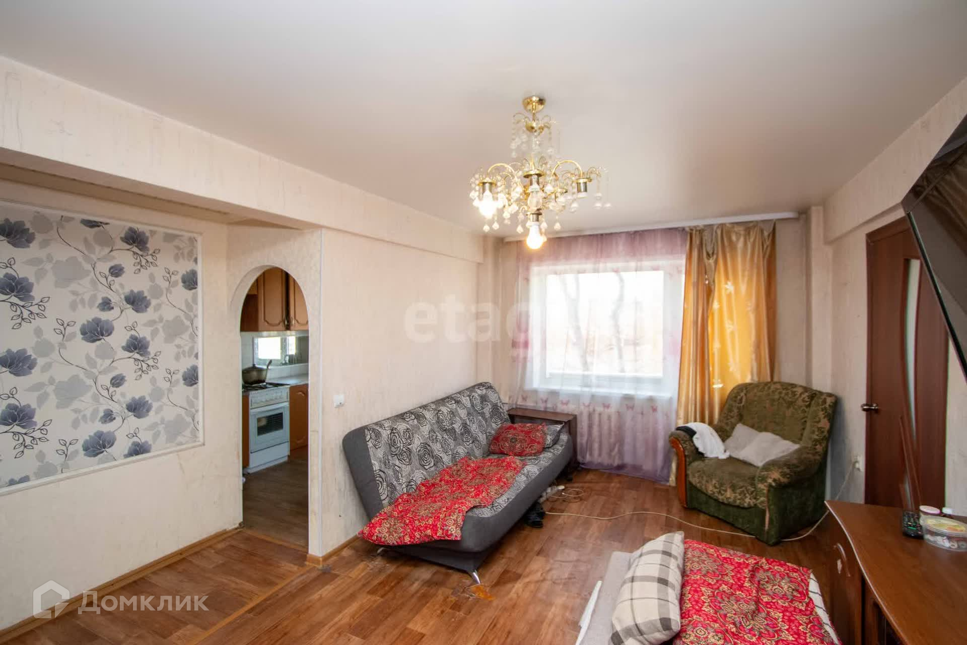 Купить 3-комнатную квартиру, 57.6 м² по адресу Иркутск, улица Жукова, 1 ...