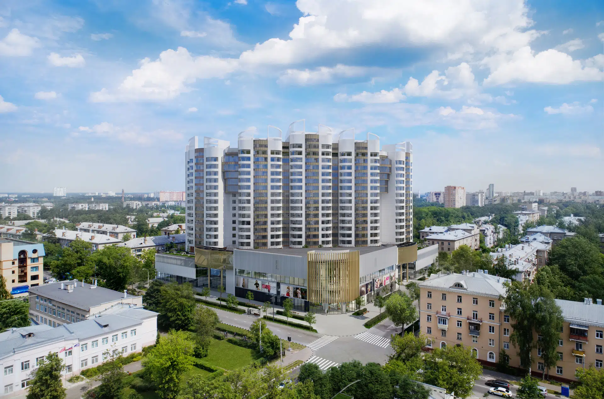 Фото ЖК Дом-Мегалит в Королёве