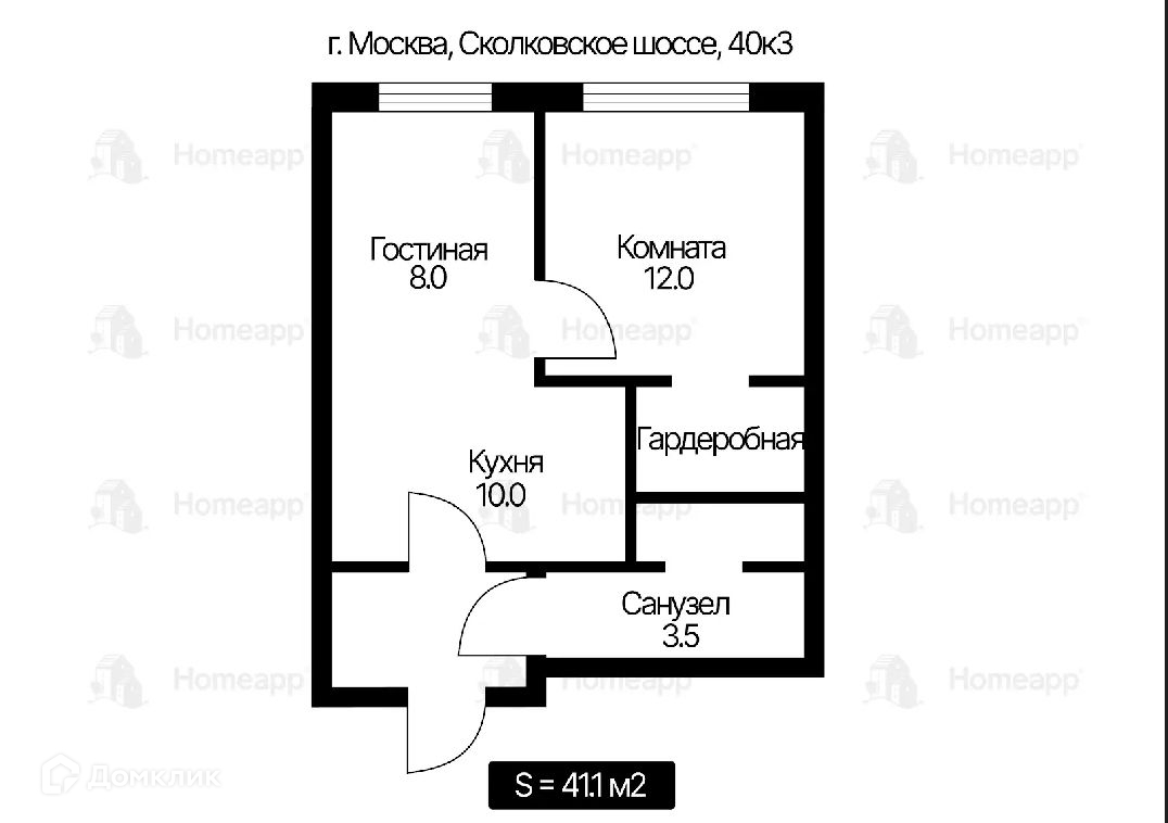 Москва, Сколковское шоссе, 40 к3 - Widok 2