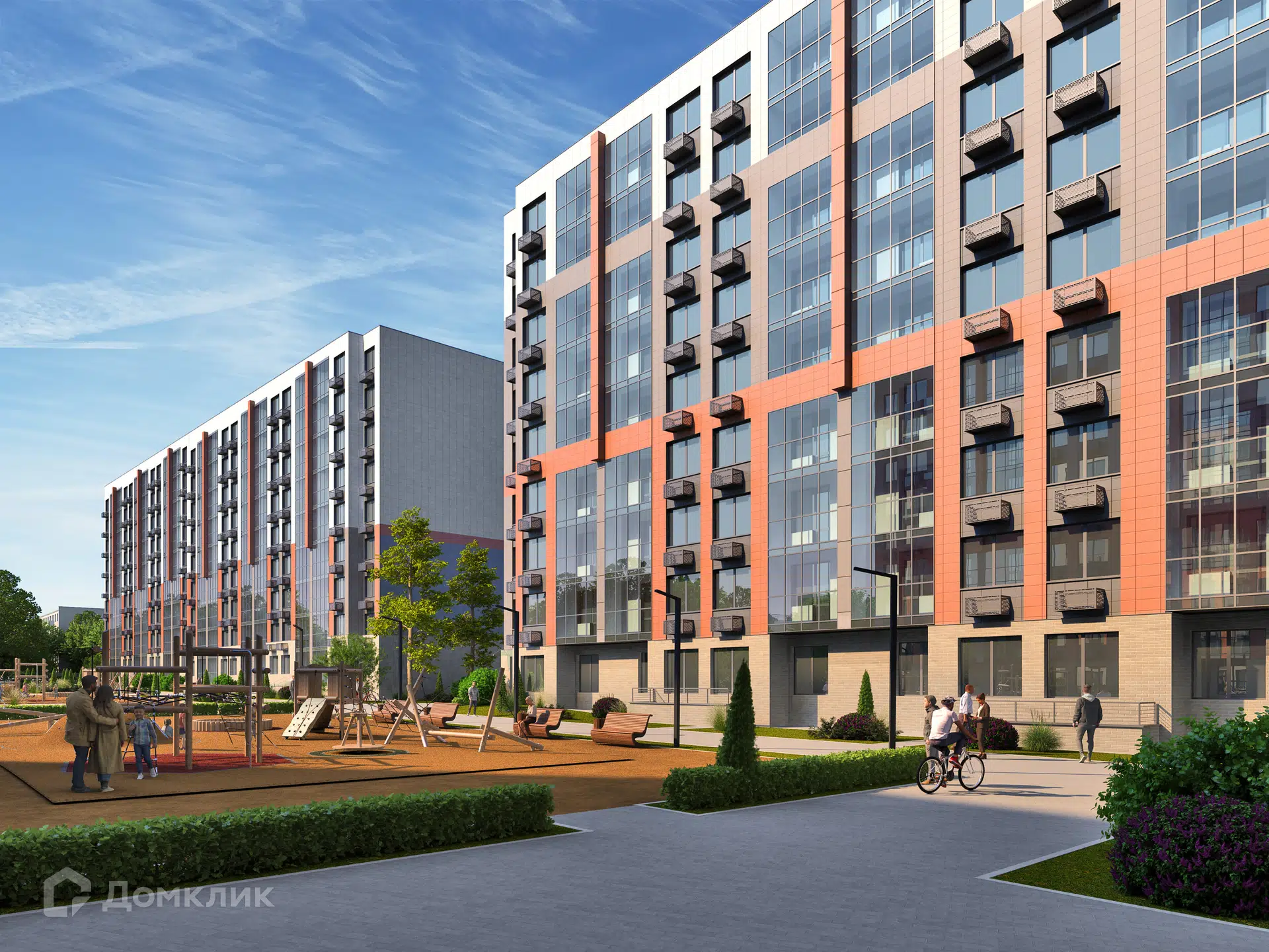 Фото ЖК по бульвару Богдана Хмельницкого