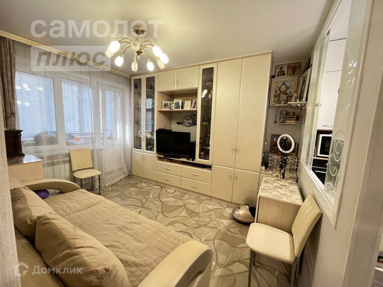 Купить 2-комнатную квартиру, 35.5 м² по адресу Забайкальский край, Чита,  улица Кочеткова, 82, 1 этаж за 5 650 000 руб. в Домклик — поиск, проверка,  безопасная сделка с жильем в офисе Сбербанка.