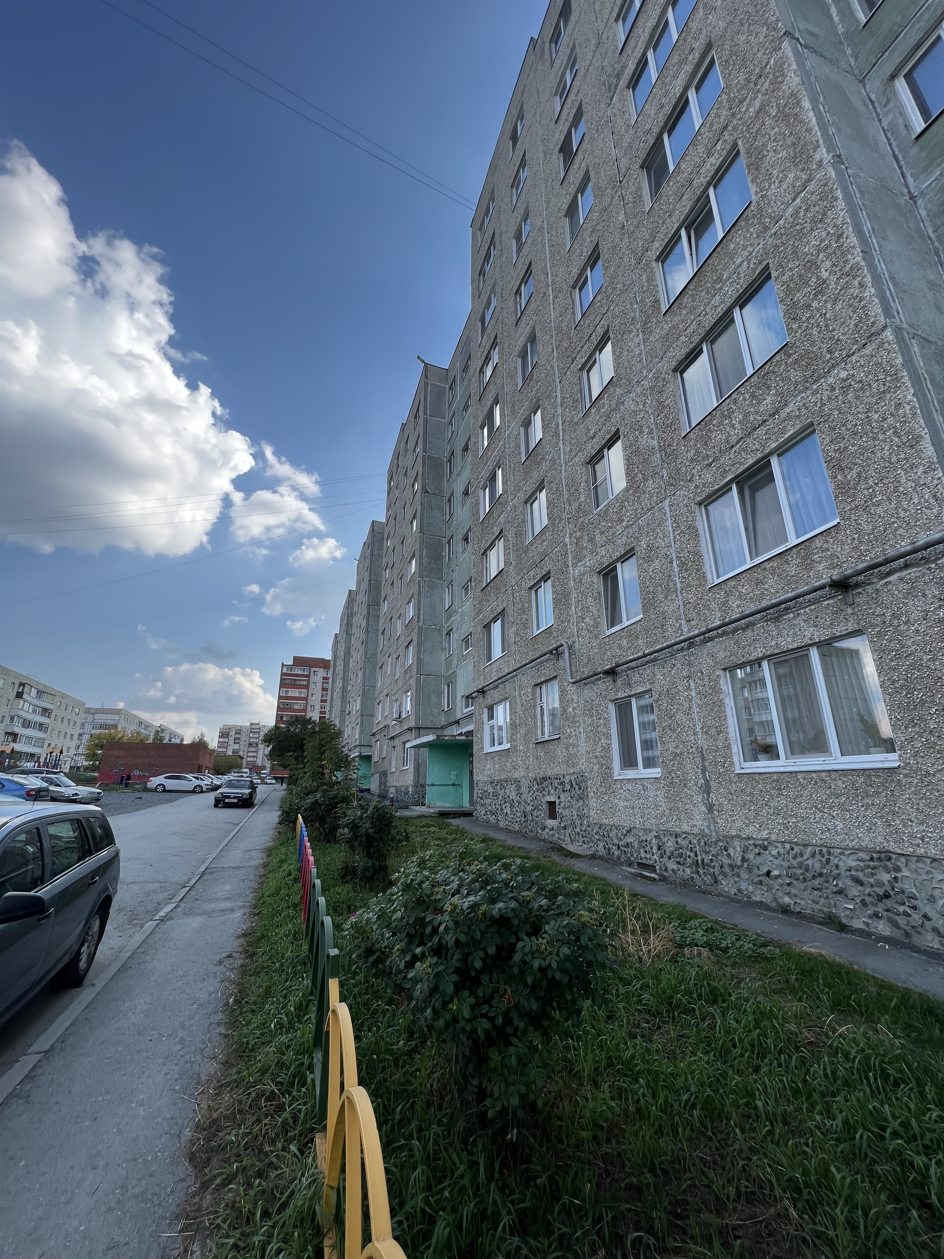 Первый панельный дом в березовском