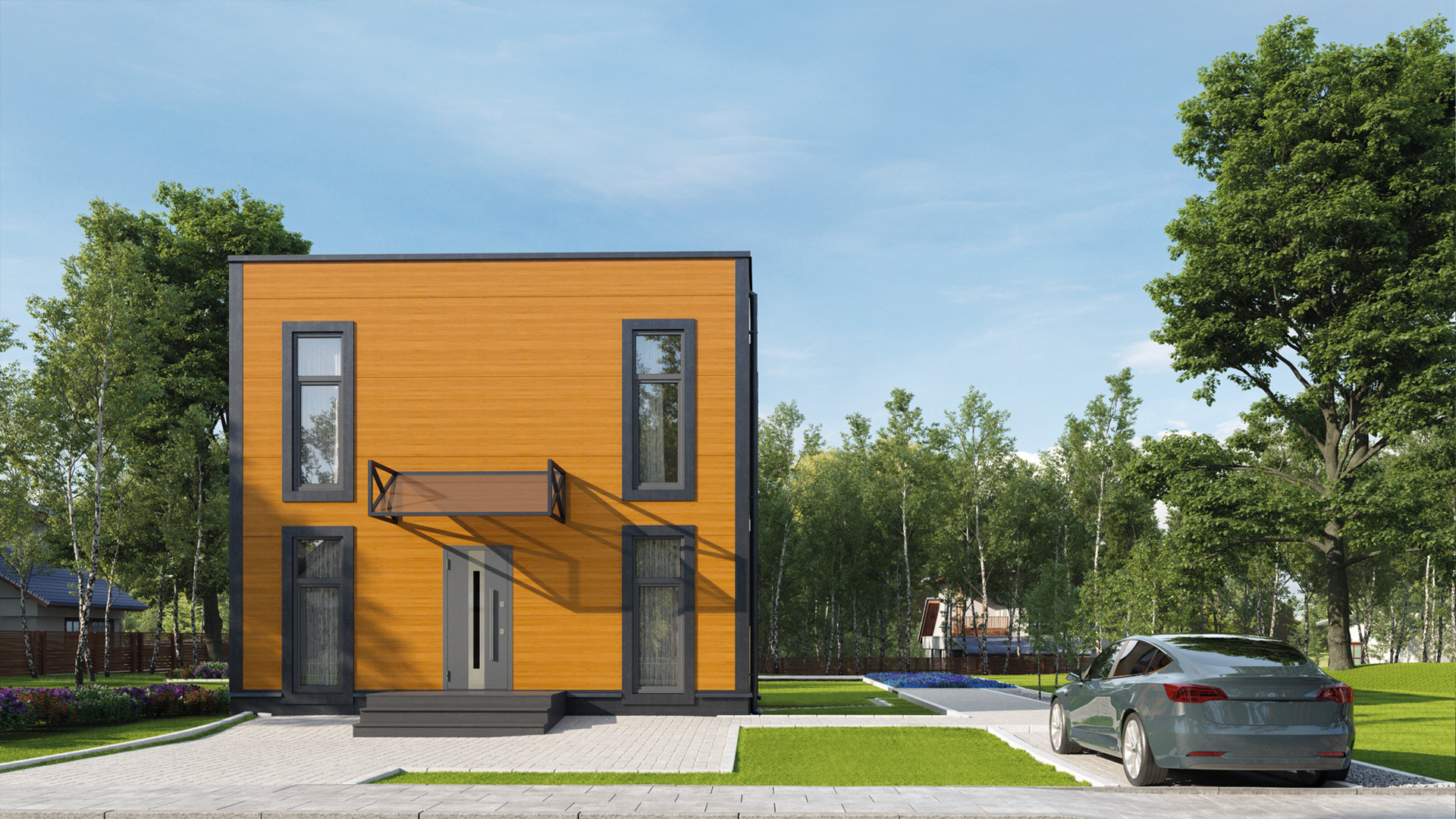 Частный быстровозводимый дом воткинск. Дома effect. Модульный дом под ключ. Модульные дома для круглогодичного проживания. Дом эффект.