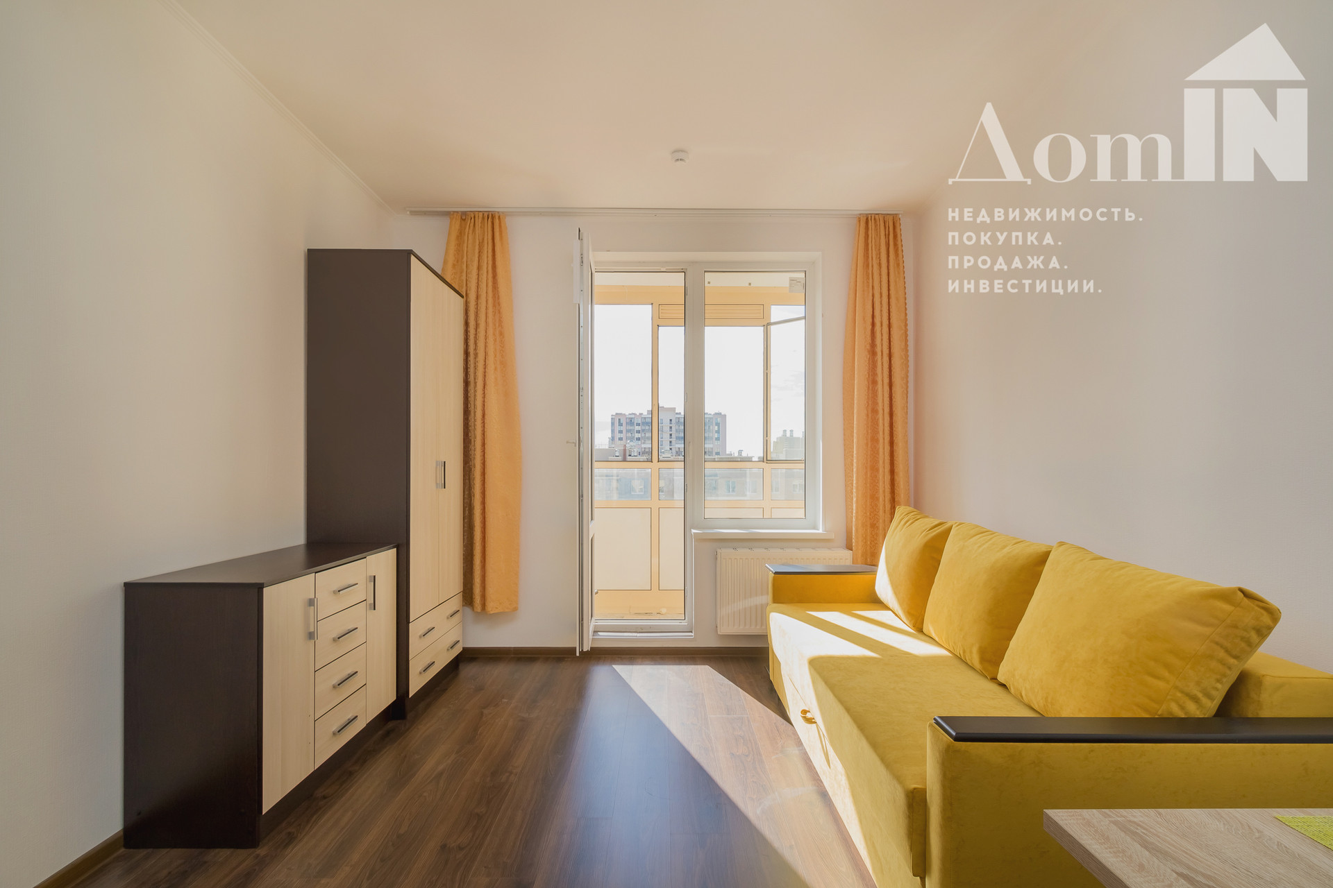 Снять студию, 28.8 м² по адресу Санкт-Петербург, Коломяги, Арцеуловская ...