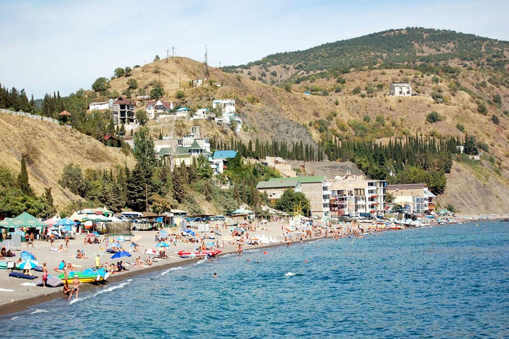 Солнечногорское крым фото пляжа