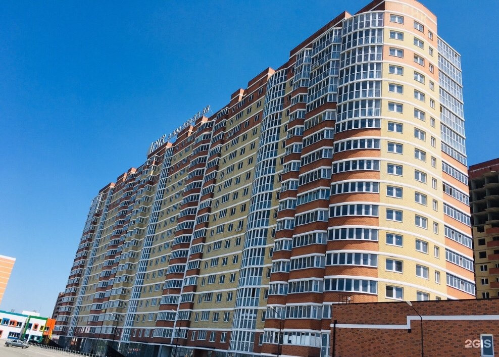 Цезарь ясная ул 1 корп 2 фото Купить 2-комнатную квартиру, 65 м² по адресу Краснодар, им. Петра Метальникова, 