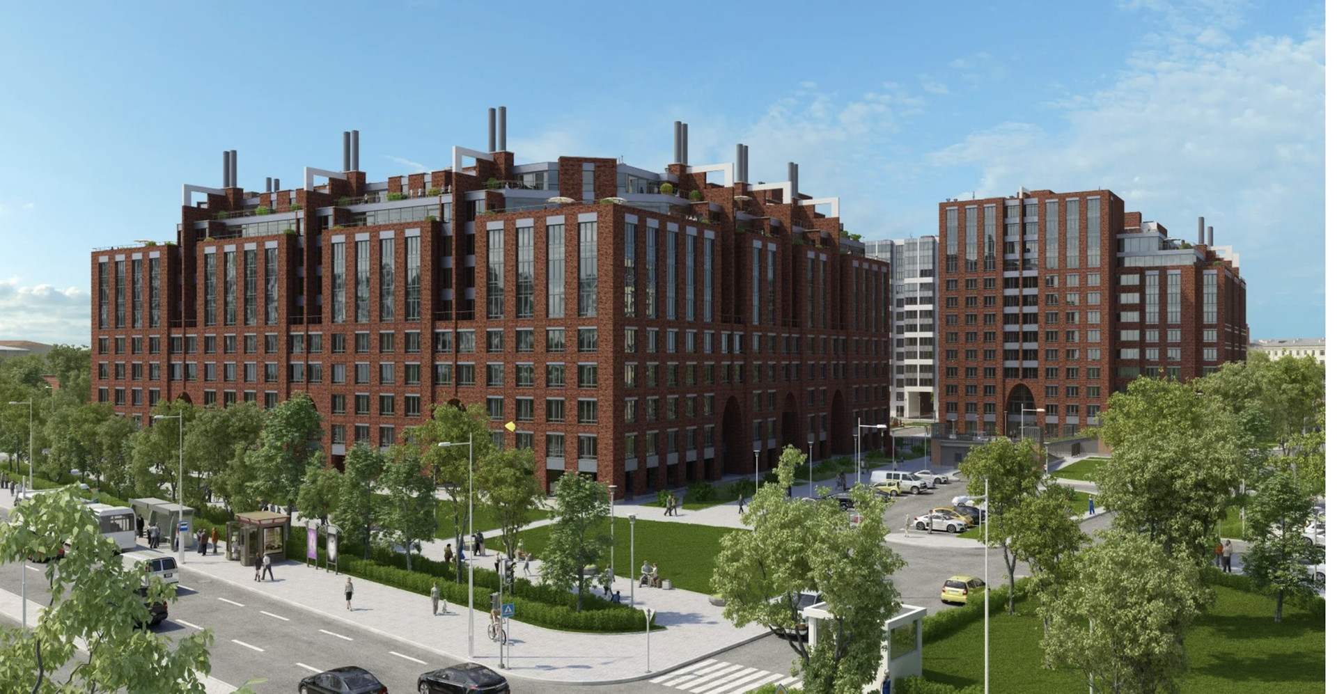 Горизонт свердловская ул 8а стр 3 фото Купить 1-комнатную квартиру, 43 м² по адресу Санкт-Петербург, Большая Охта, Писк