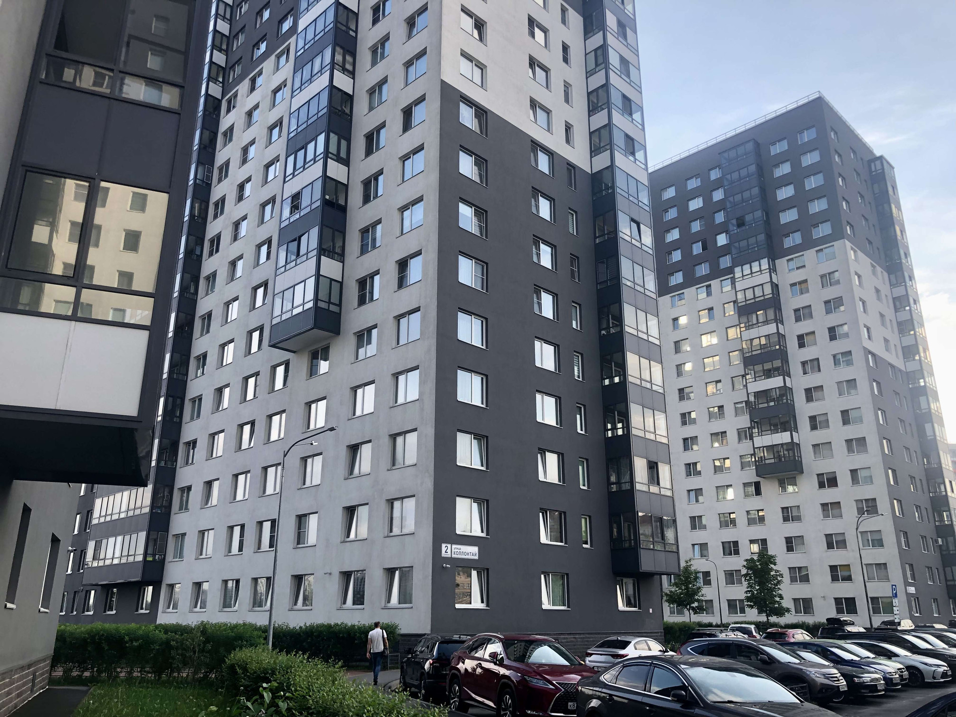 Купить 2-комнатную квартиру, 56.6 м² по адресу Санкт-Петербург, улица  Коллонтай, 2, 9 этаж, метро Проспект Большевиков за 13 100 000 руб. в  Домклик — поиск, проверка, безопасная сделка с жильем в офисе Сбербанка.