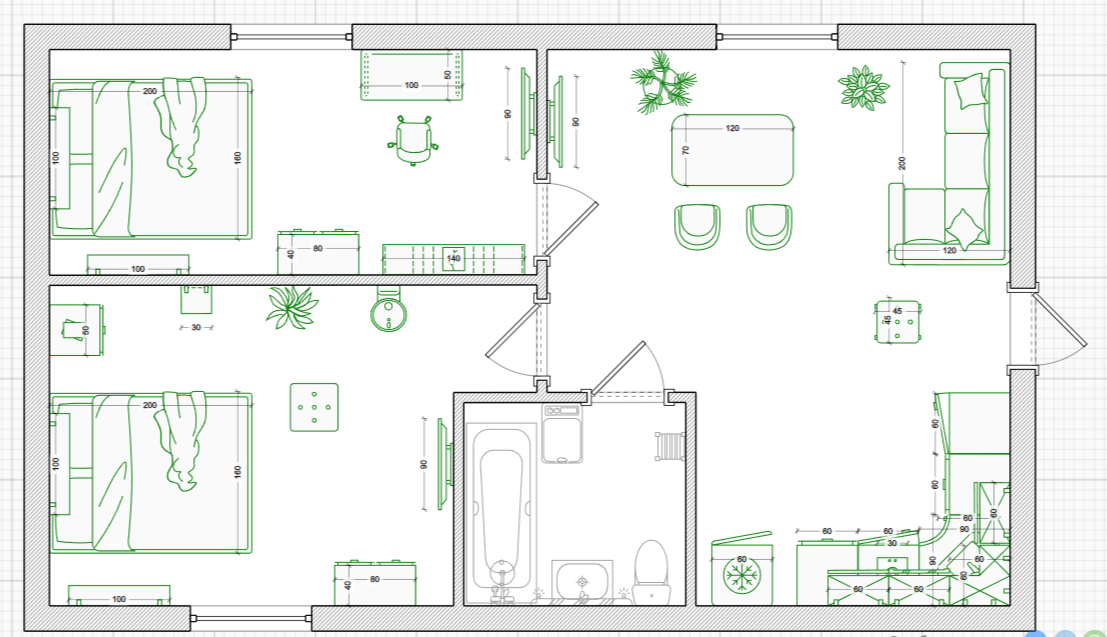 Каркасный дом в Новомихайловский купить