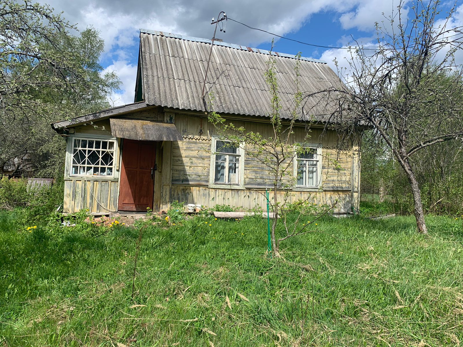 Купить дом, 45 м² по адресу Псковская область, Великолукский район,  Пореченская волость, деревня Берёзка за 1 000 000 руб. в Домклик — поиск,  проверка, безопасная сделка с жильем в офисе Сбербанка.