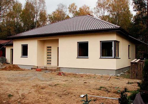 Одноэтажные дома из газобетона под ключ проекты Купить дом, 98 м² по адресу Республика Башкортостан, Октябрьский, Цветочная улиц