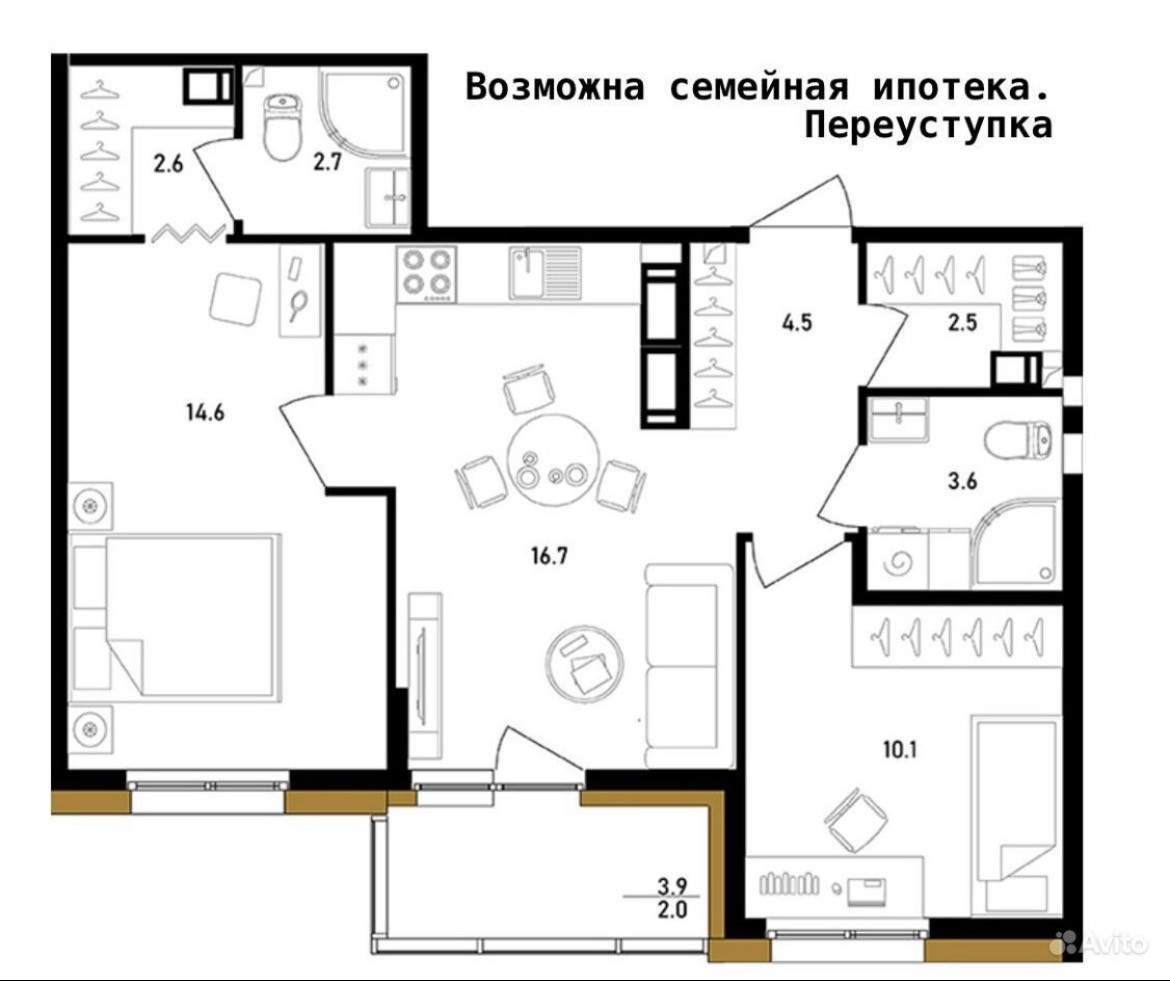 2к Квартира На Черной Речке Купить