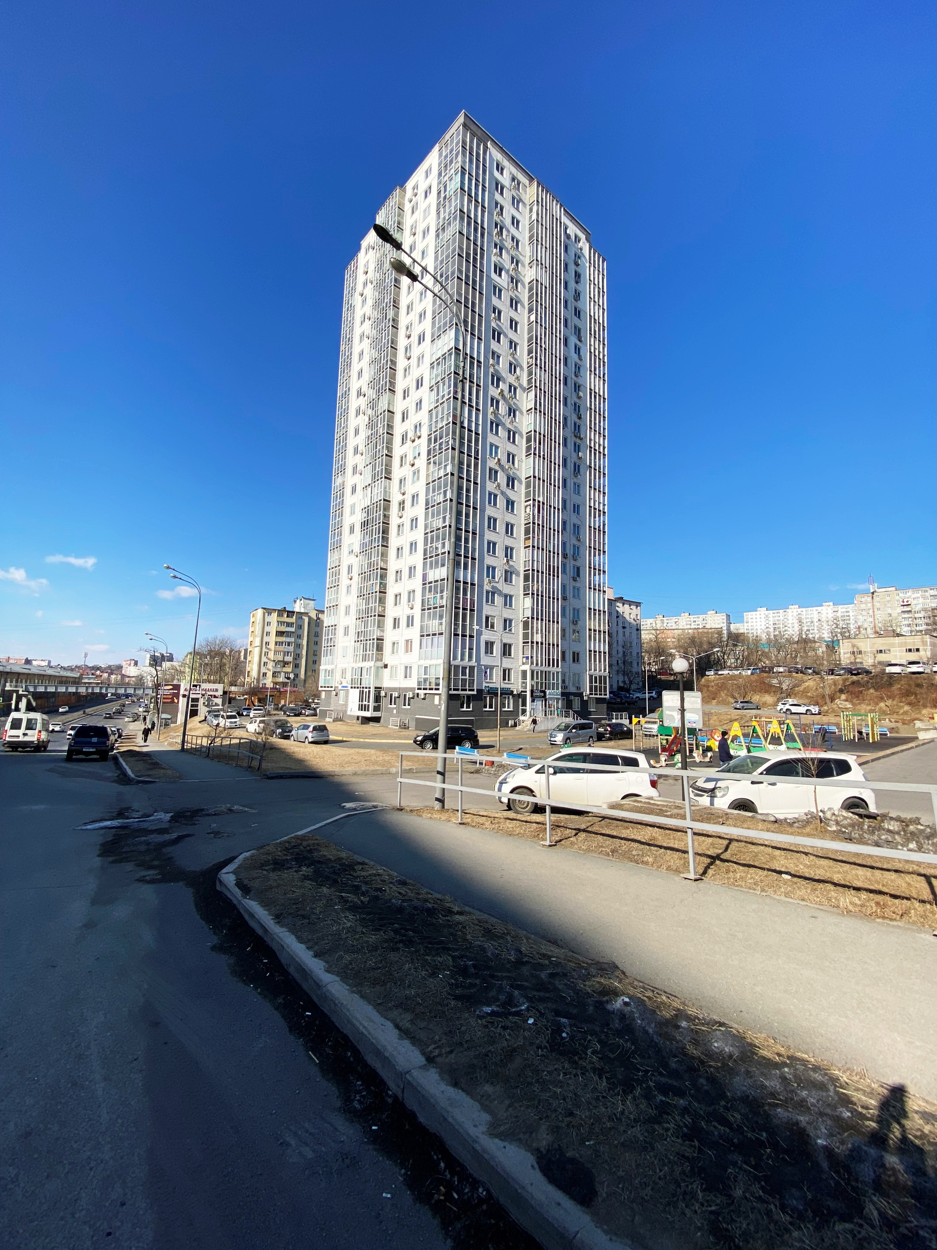 Купить 1-комнатную квартиру, 34.5 м² по адресу Приморский край, Владивосток,  улица Калинина, 295, 22 этаж за 8 100 000 руб. в Домклик — поиск, проверка,  безопасная сделка с жильем в офисе Сбербанка.